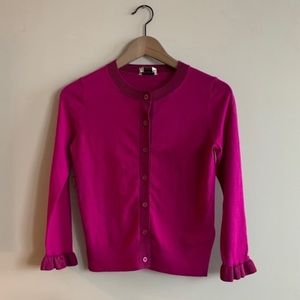 Kate Spade Macie ruffle cardigan